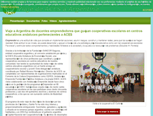 Tablet Screenshot of memoriaargentina.aces-andalucia.org